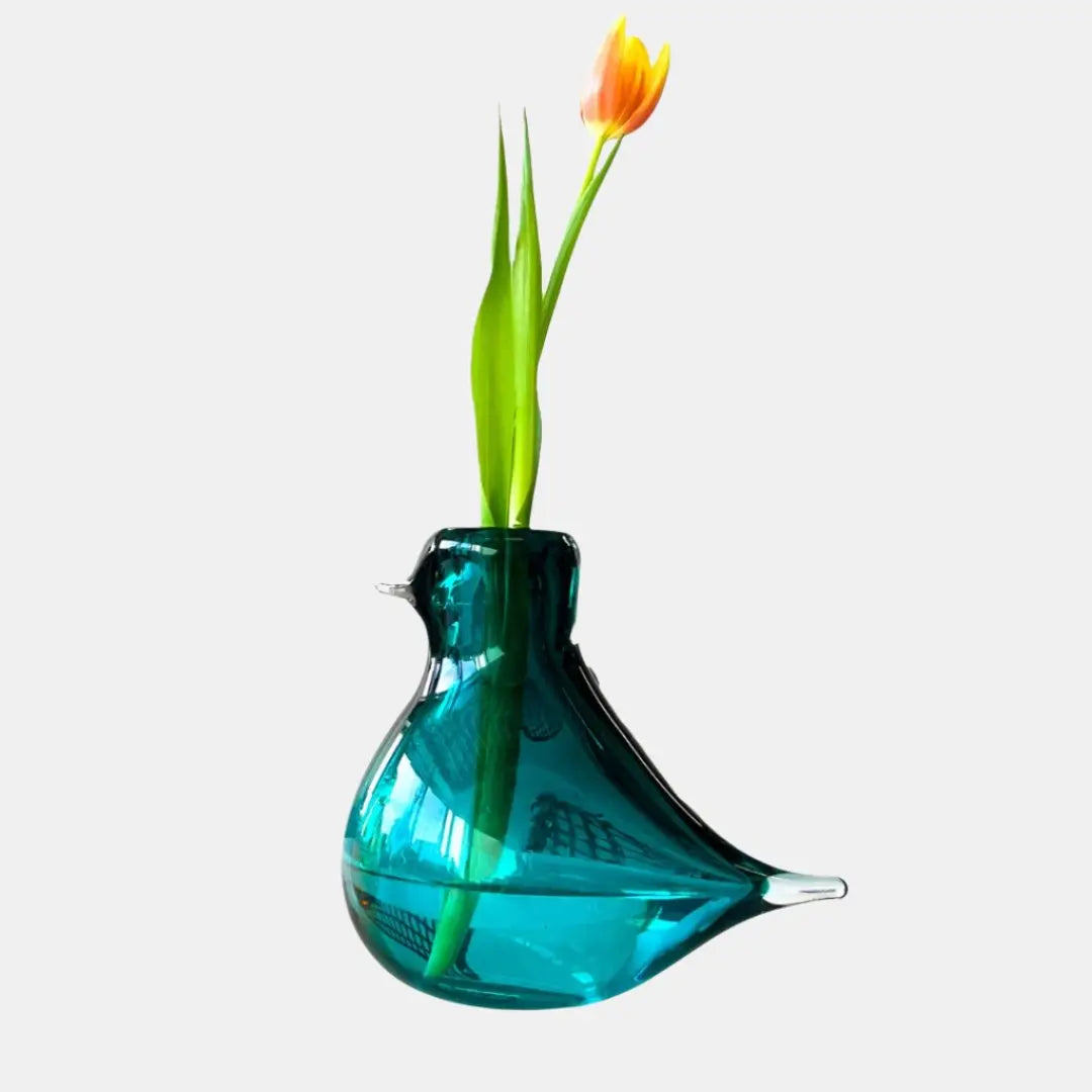 Bird Turquoise - Vase Cloudnola