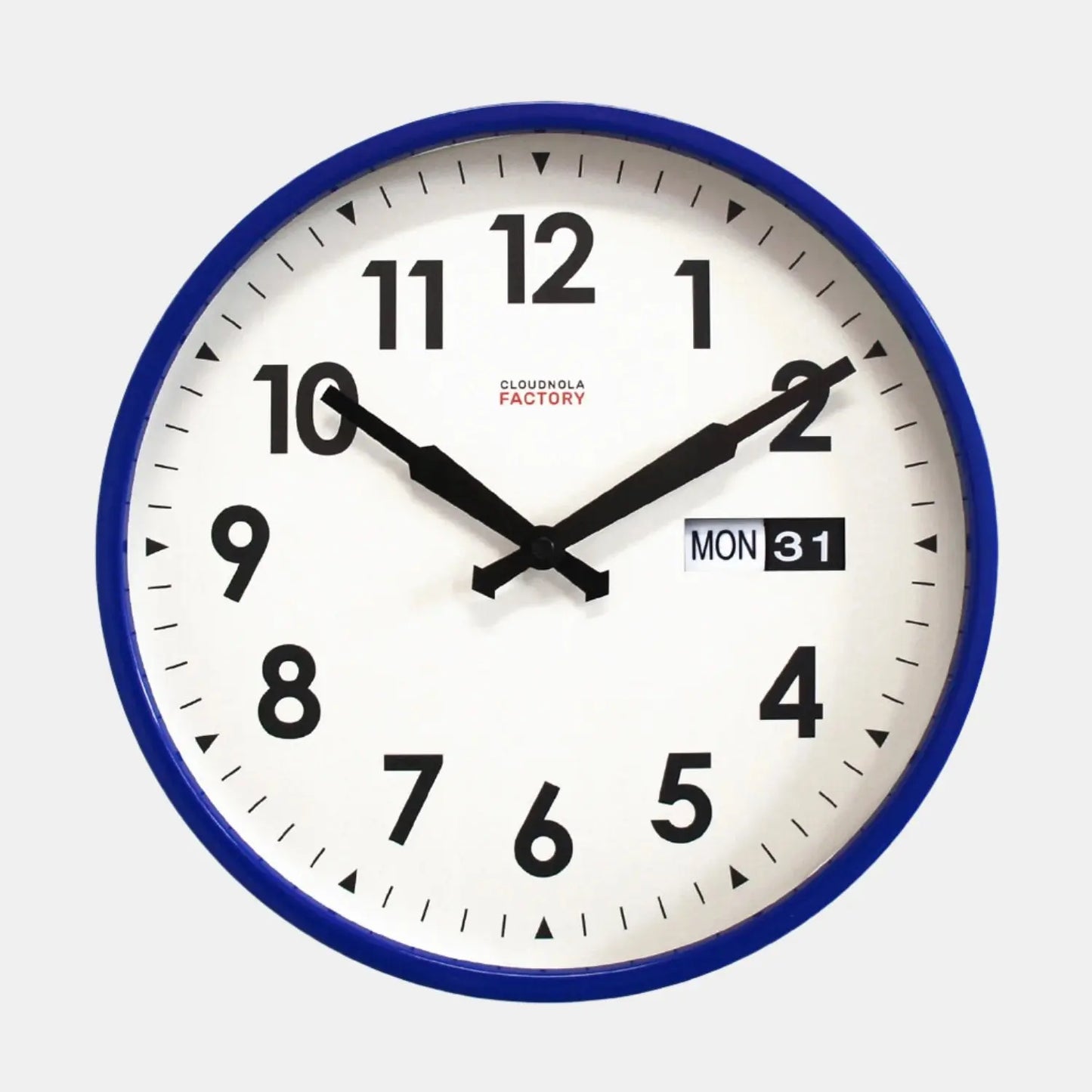Calendar Blue - Clock Cloudnola