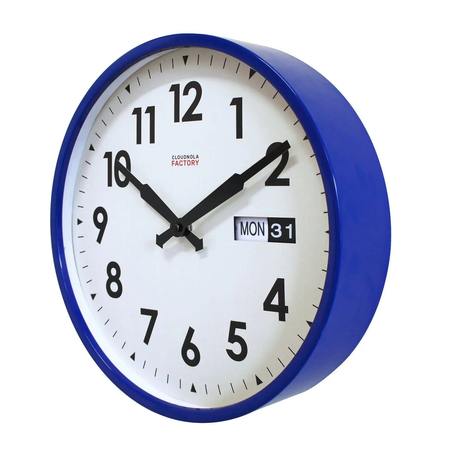 Calendar Blue - Clock Cloudnola