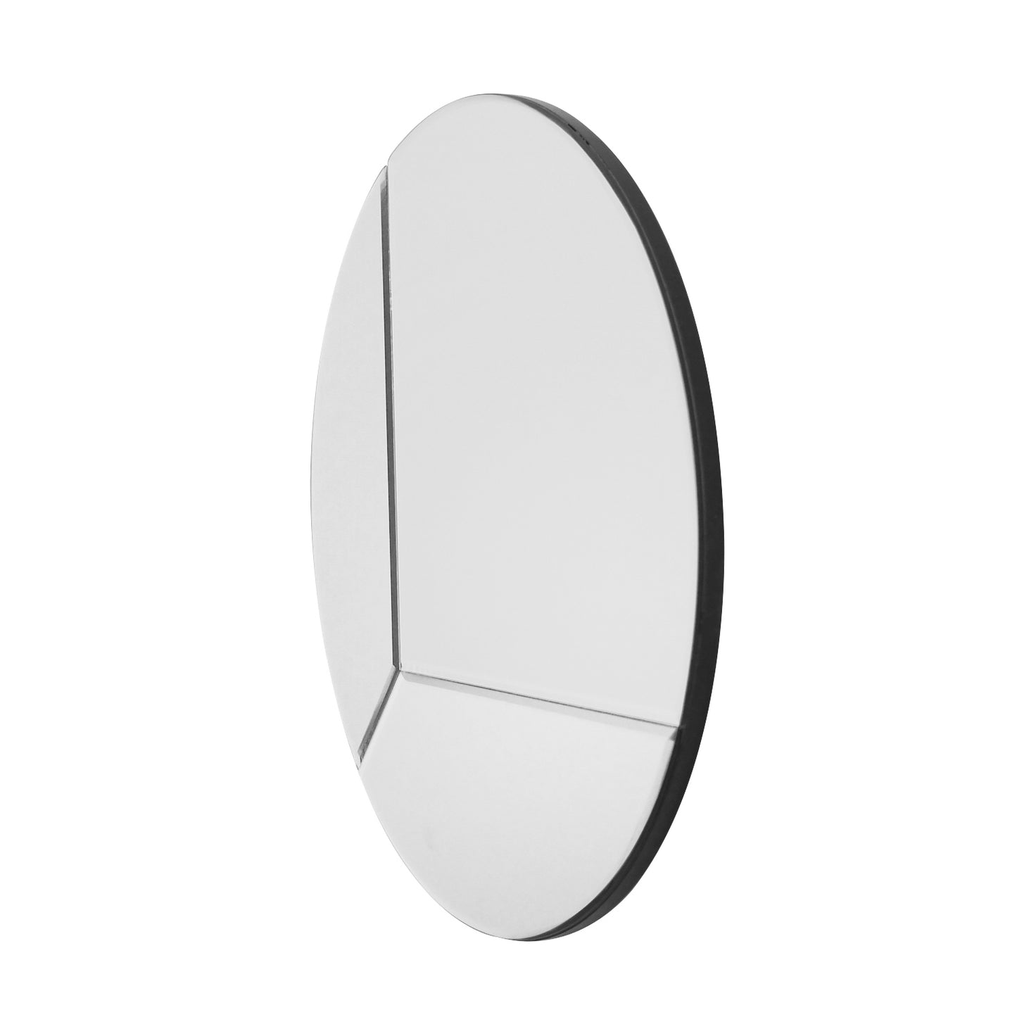 Mosaic Round XL - Mirror - 55 cm (22 inches) - Beveled Mirror - Reflective Artwork