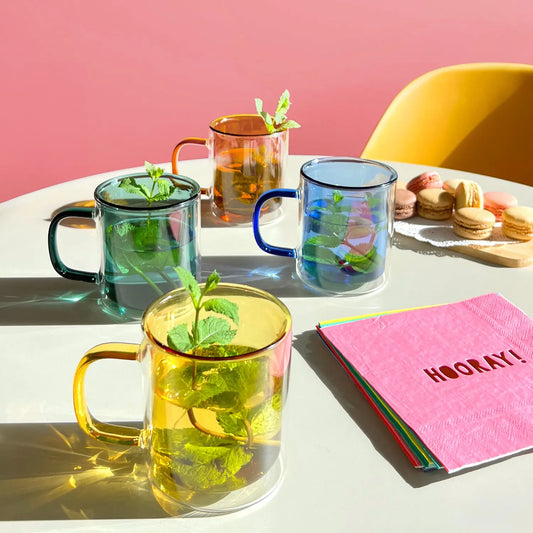 Cubo Double-Wall Cups - Large Set - Cups Cloudnola