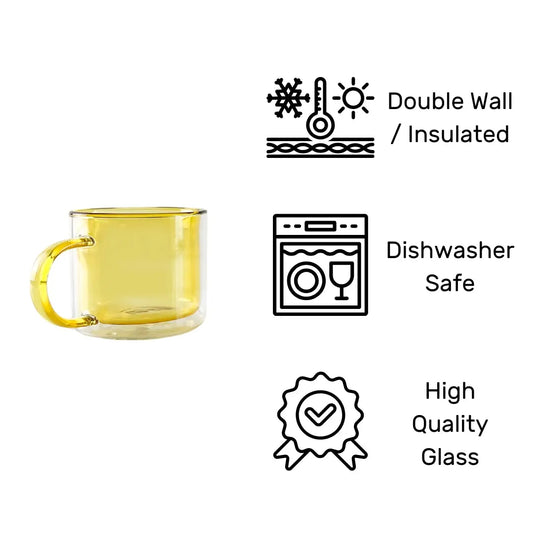 Cubo Double-Wall Cups - Medium Set - Cups Cloudnola