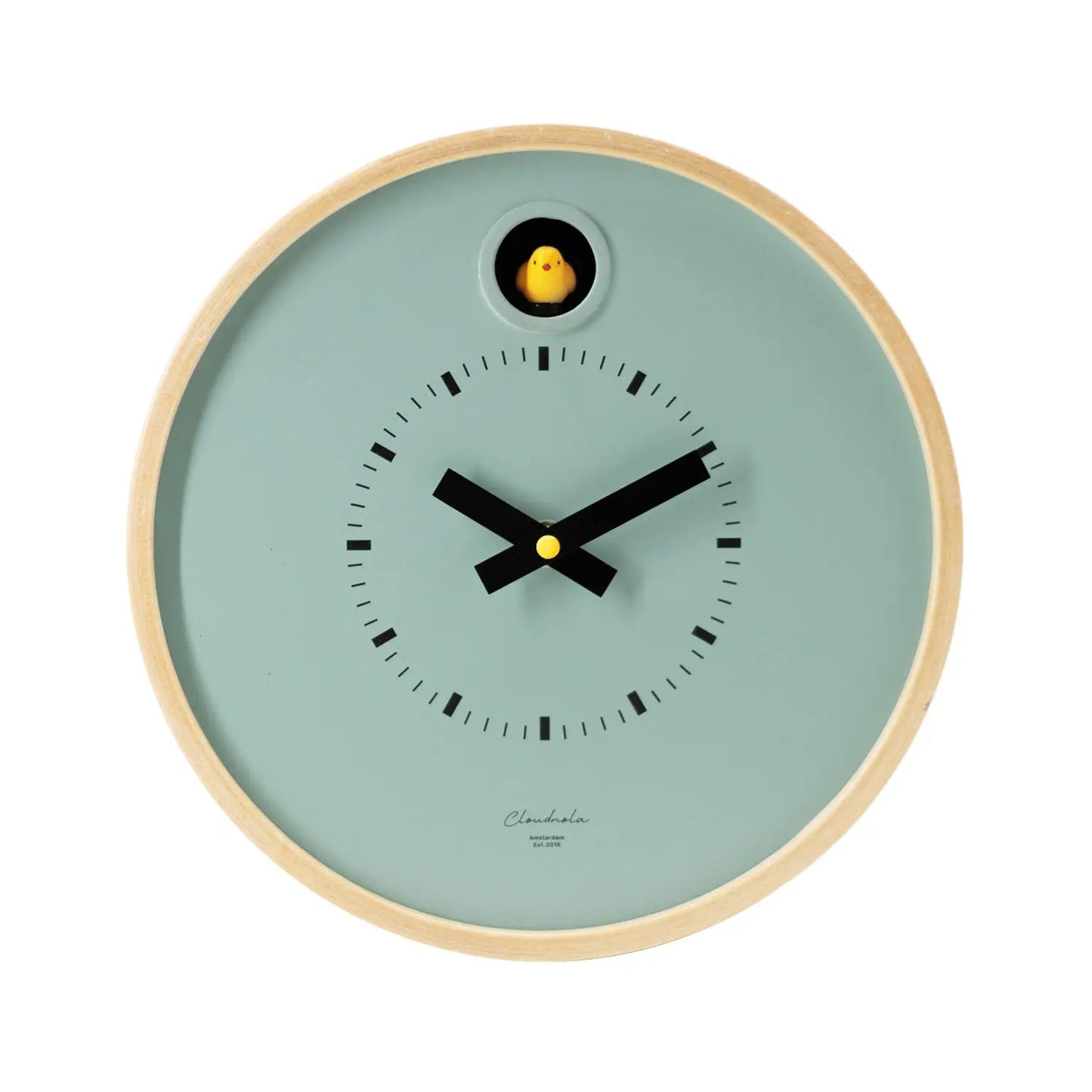 Cuckoo Clock Dot – Sage Green with Stand | Cloudnola Cloudnola