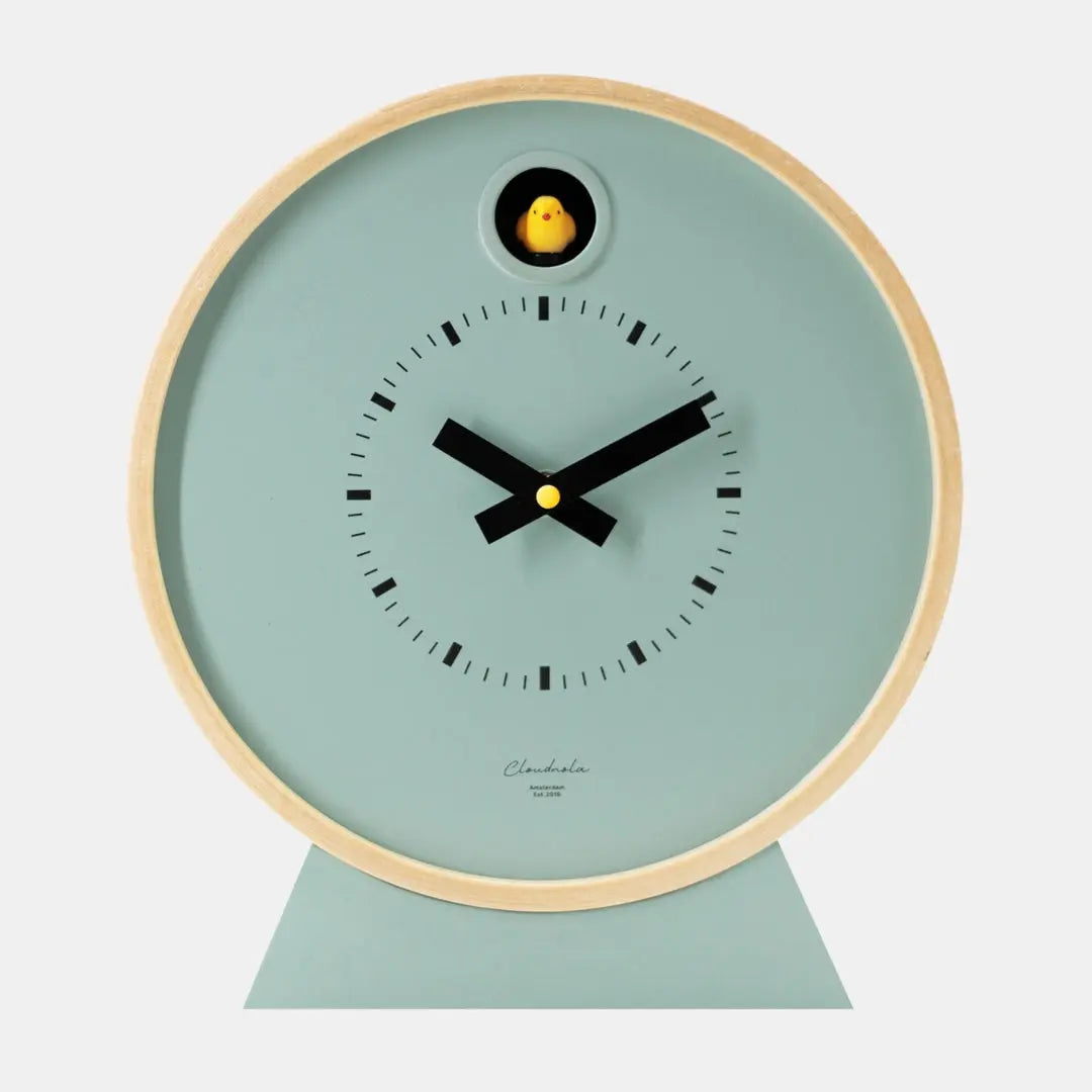 Cuckoo Clock Dot – Sage Green with Stand | Cloudnola Cloudnola