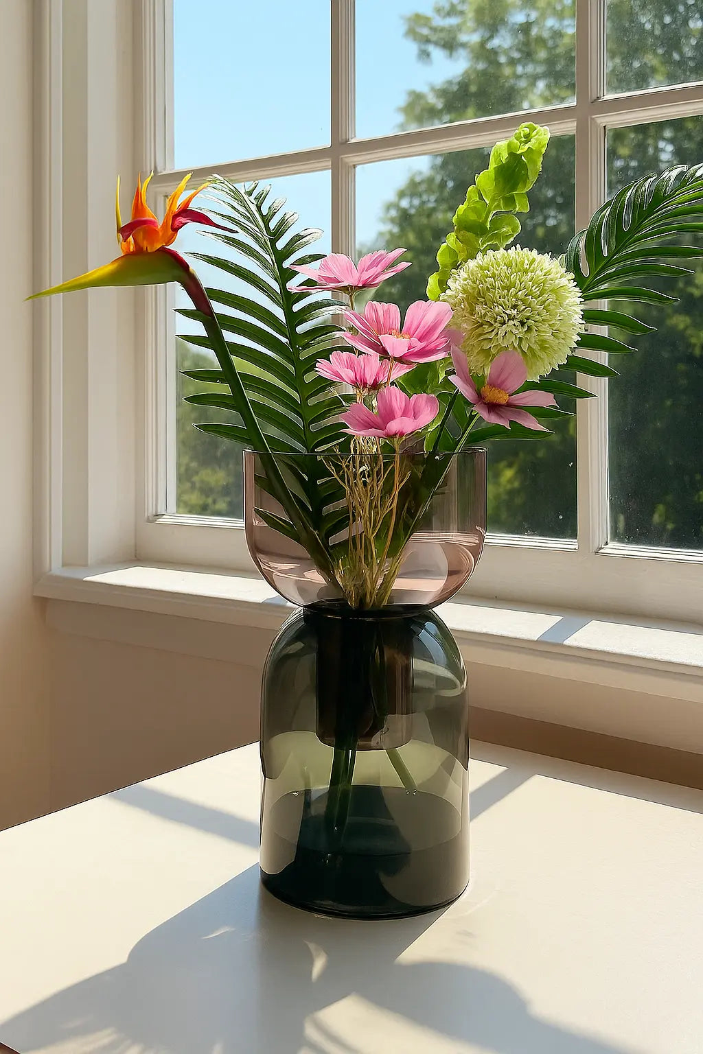 Flip Large Gray & Pink – Large Pink Vase | Cloudnola Cloudnola