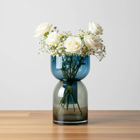 Flip Med Blue & Gray - Vase Cloudnola
