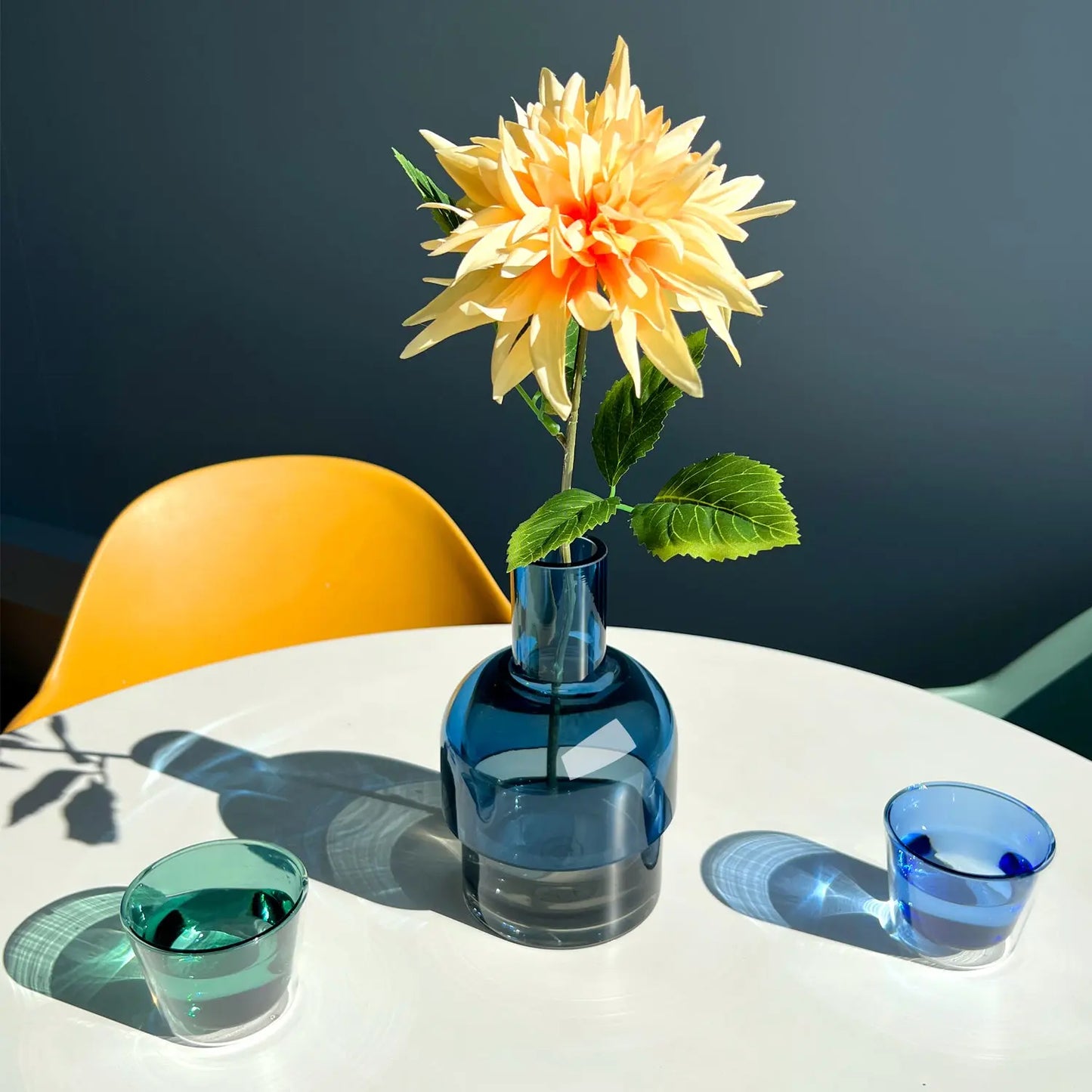 Flip Med Blue & Gray - Vase Cloudnola