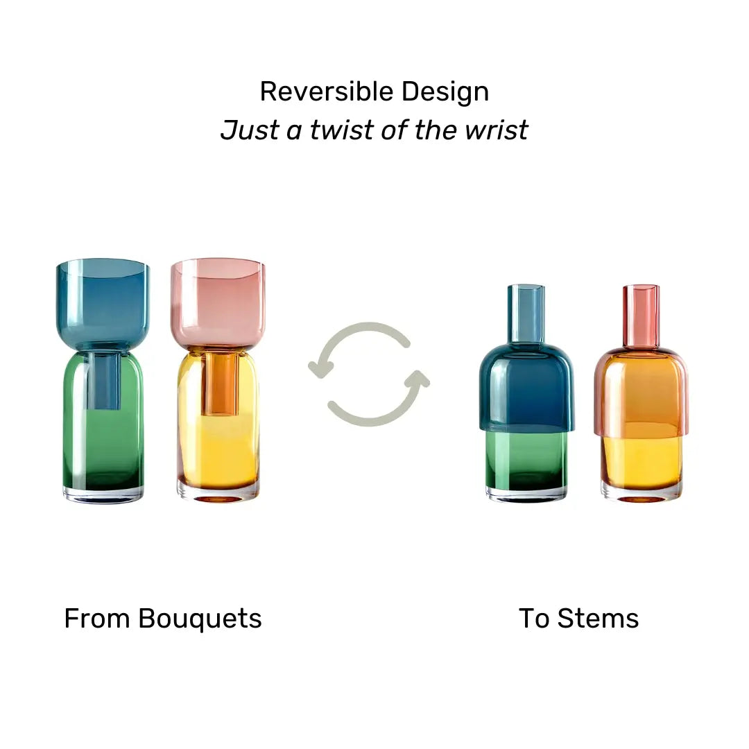 Fusion Flip Small Set - Vase Cloudnola