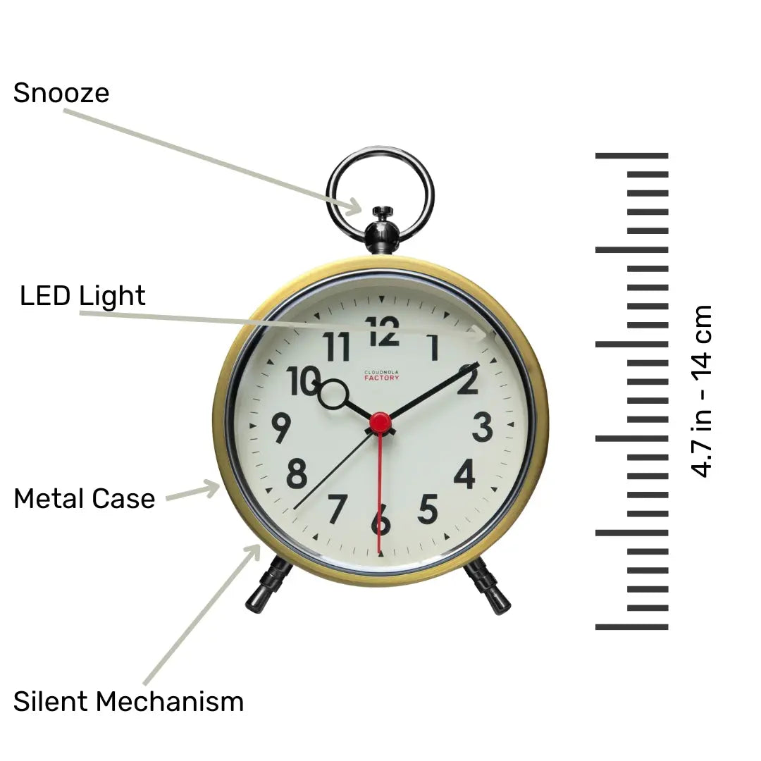 Gold - Alarm Clock Cloudnola