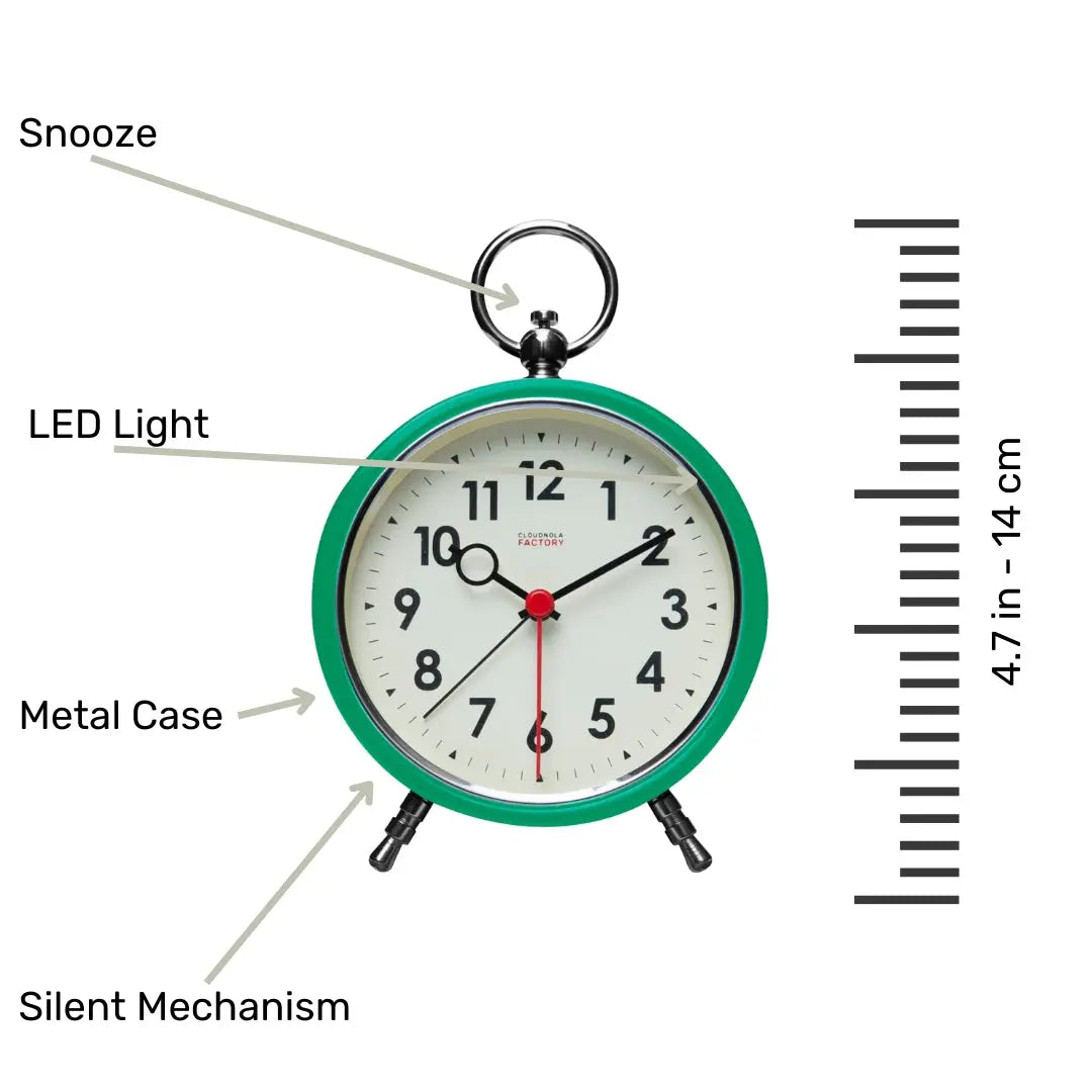 Green - Alarm Clock Cloudnola