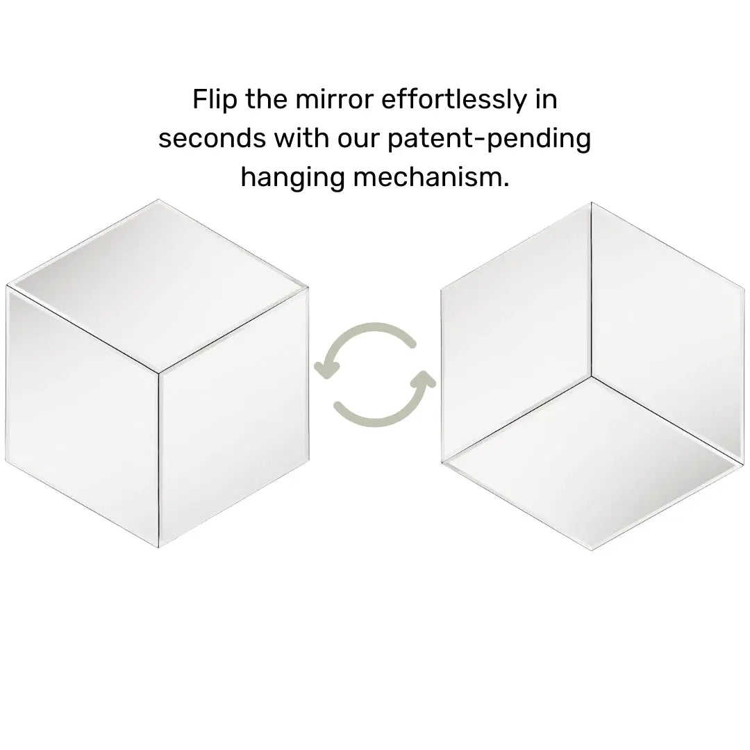 Isometric XL Reversible - Mirror Cloudnola