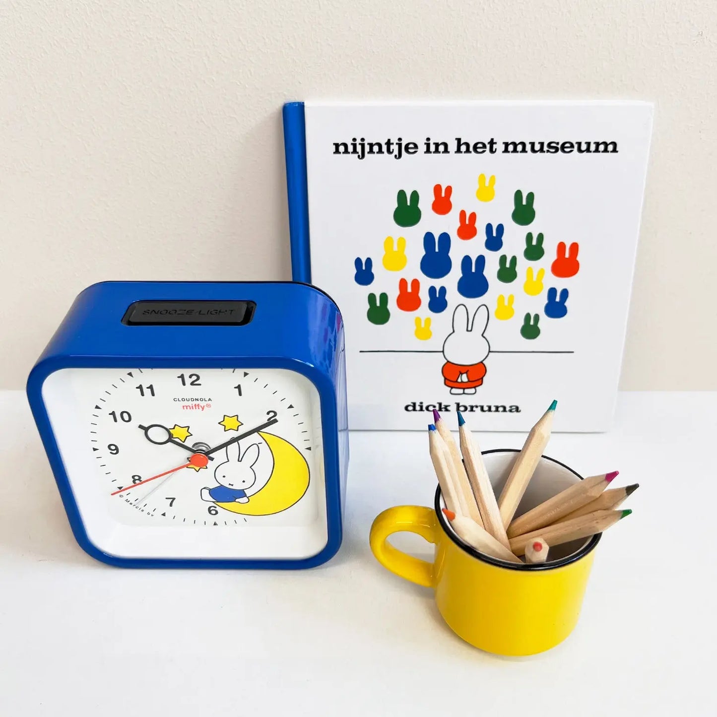 Miffy Blue Alarm Clock Cloudnola
