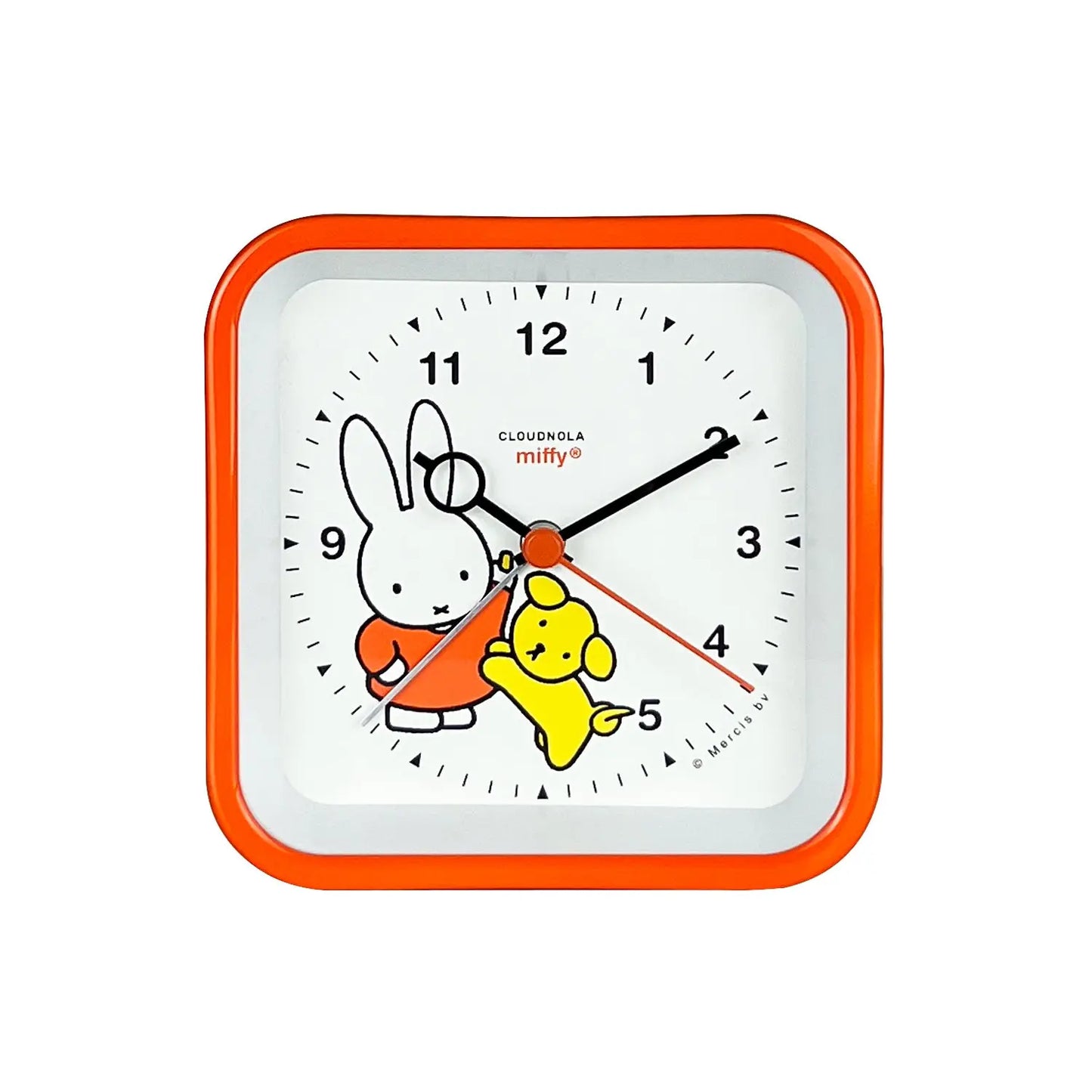 Miffy Orange Alarm Clock Cloudnola