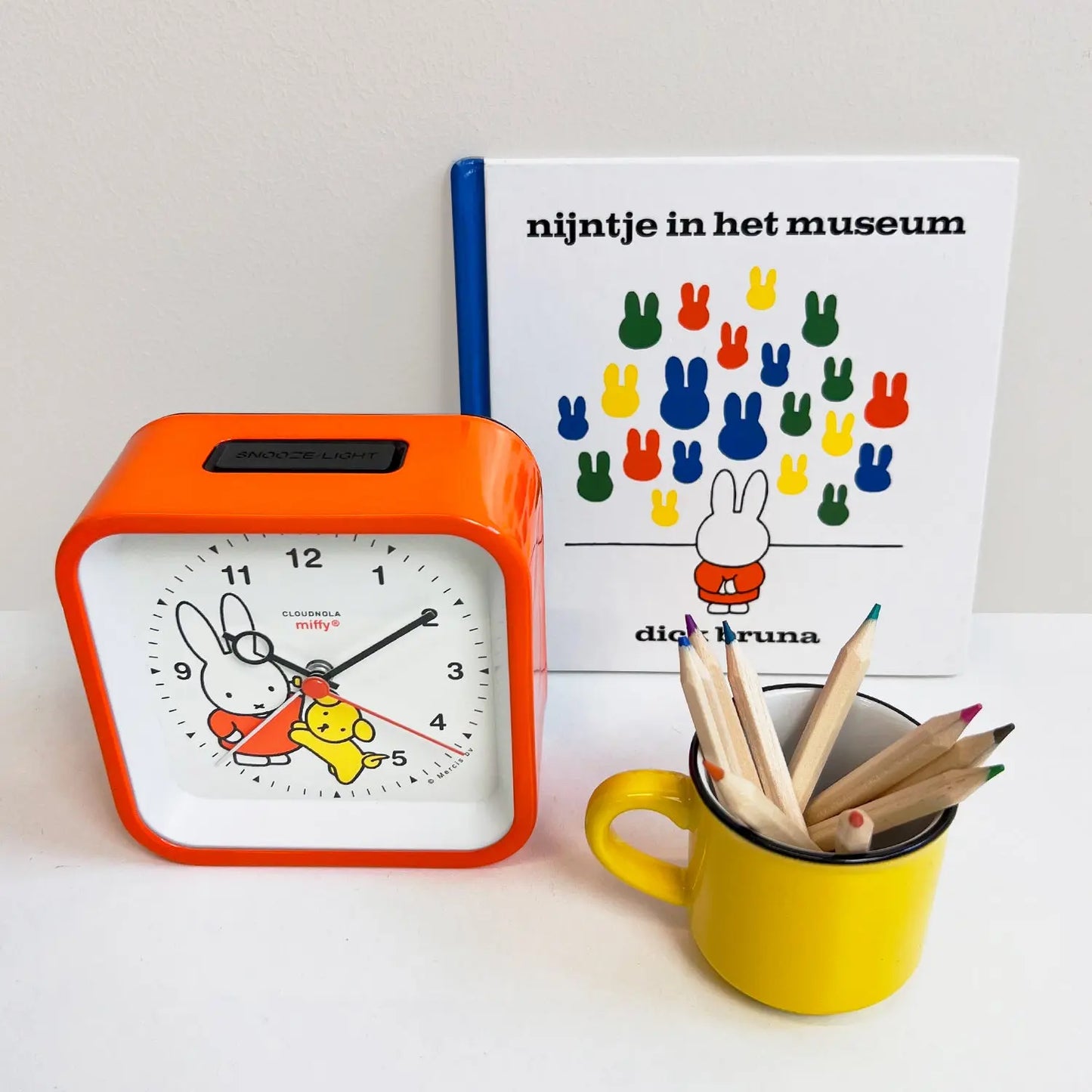 Miffy Orange Alarm Clock Cloudnola