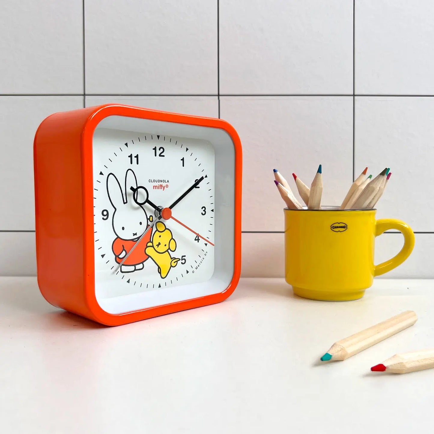 Miffy Orange Alarm Clock Cloudnola