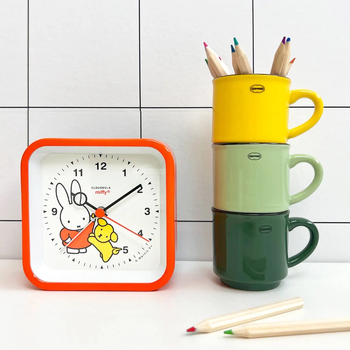 Miffy Orange Alarm Clock Cloudnola