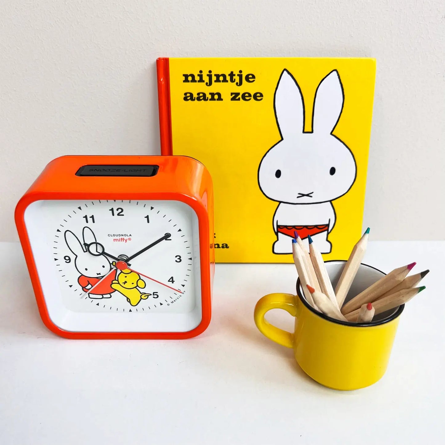 Miffy Orange Alarm Clock Cloudnola