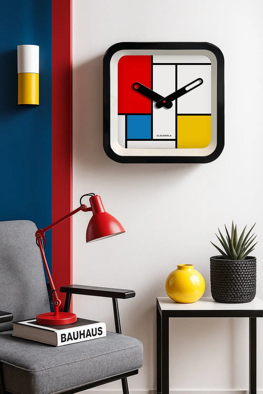 Mondrian Clock Cloudnola