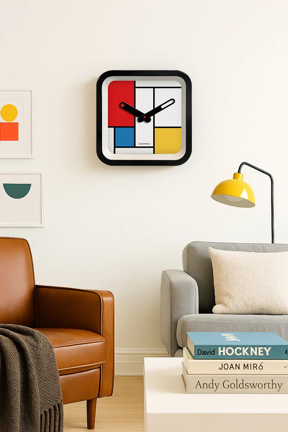 Mondrian Clock Cloudnola