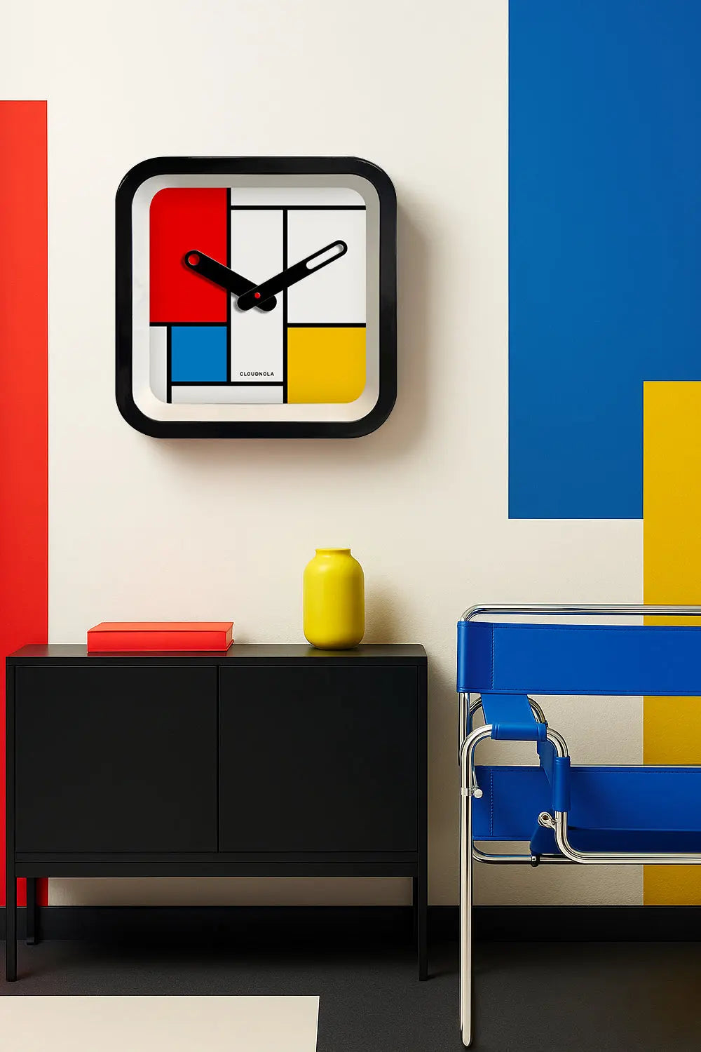 Mondrian Clock Cloudnola