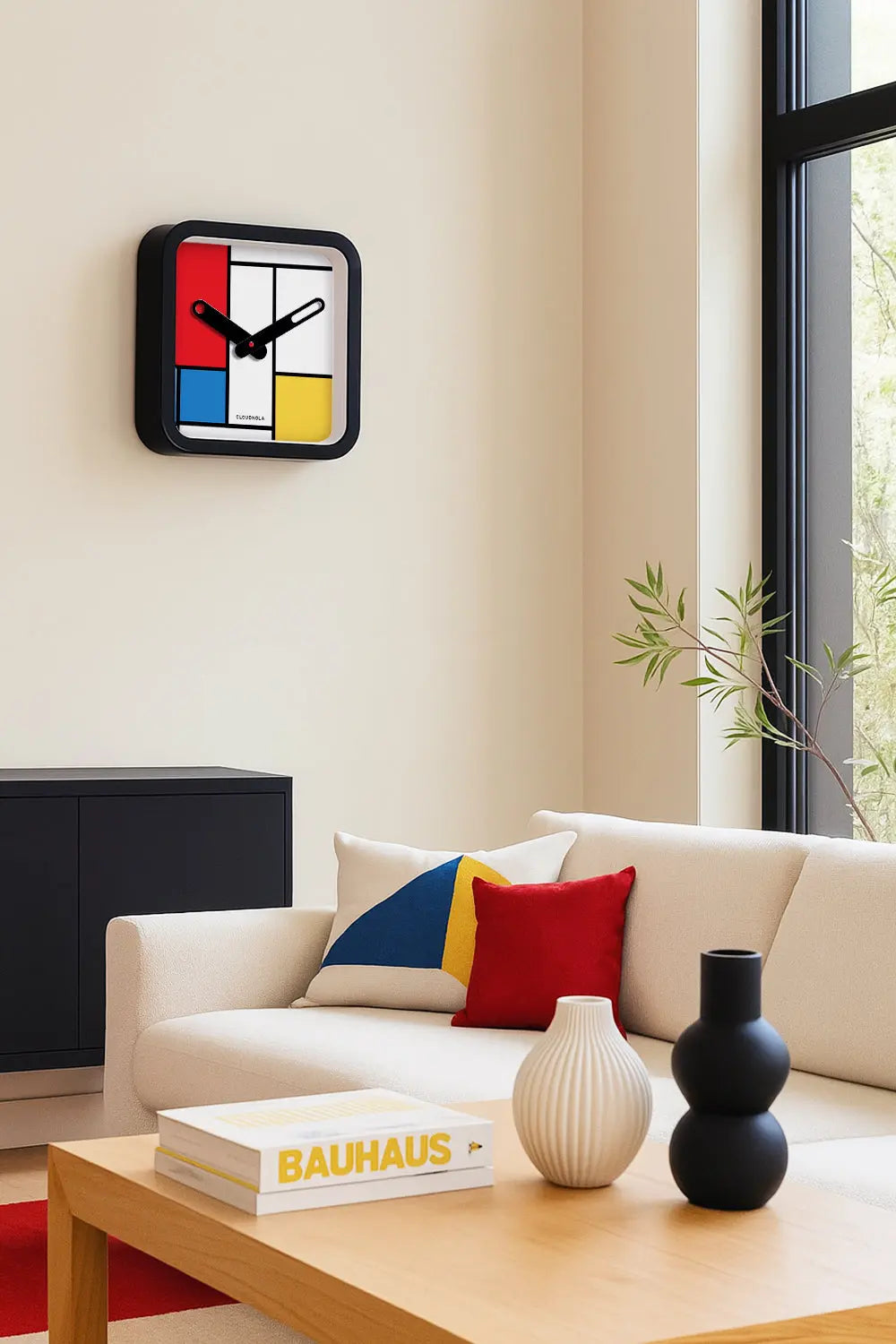 Mondrian Clock Cloudnola