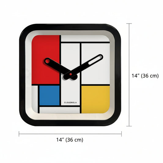Mondrian Clock Cloudnola