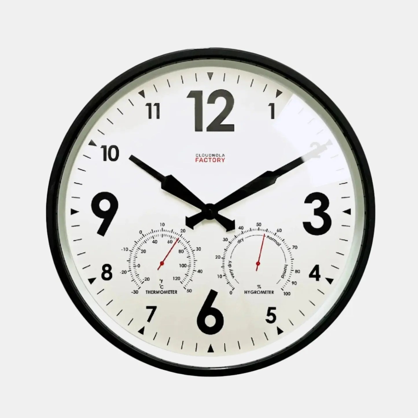 Outdoor Black - Clock Cloudnola