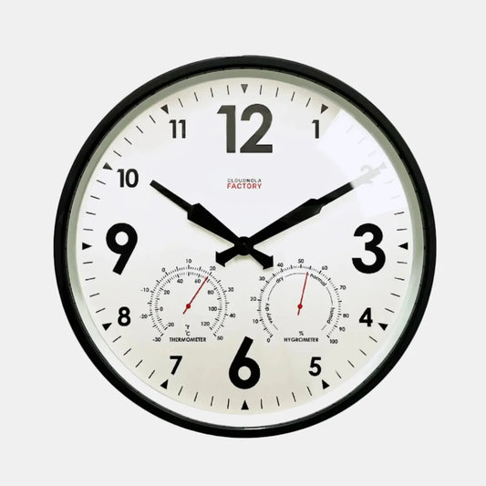 Outdoor Black - Clock Cloudnola