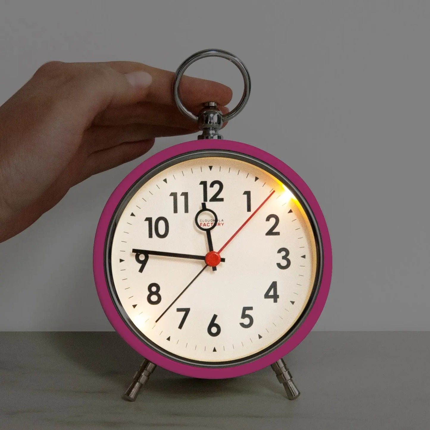 Pink - Alarm Clock Cloudnola