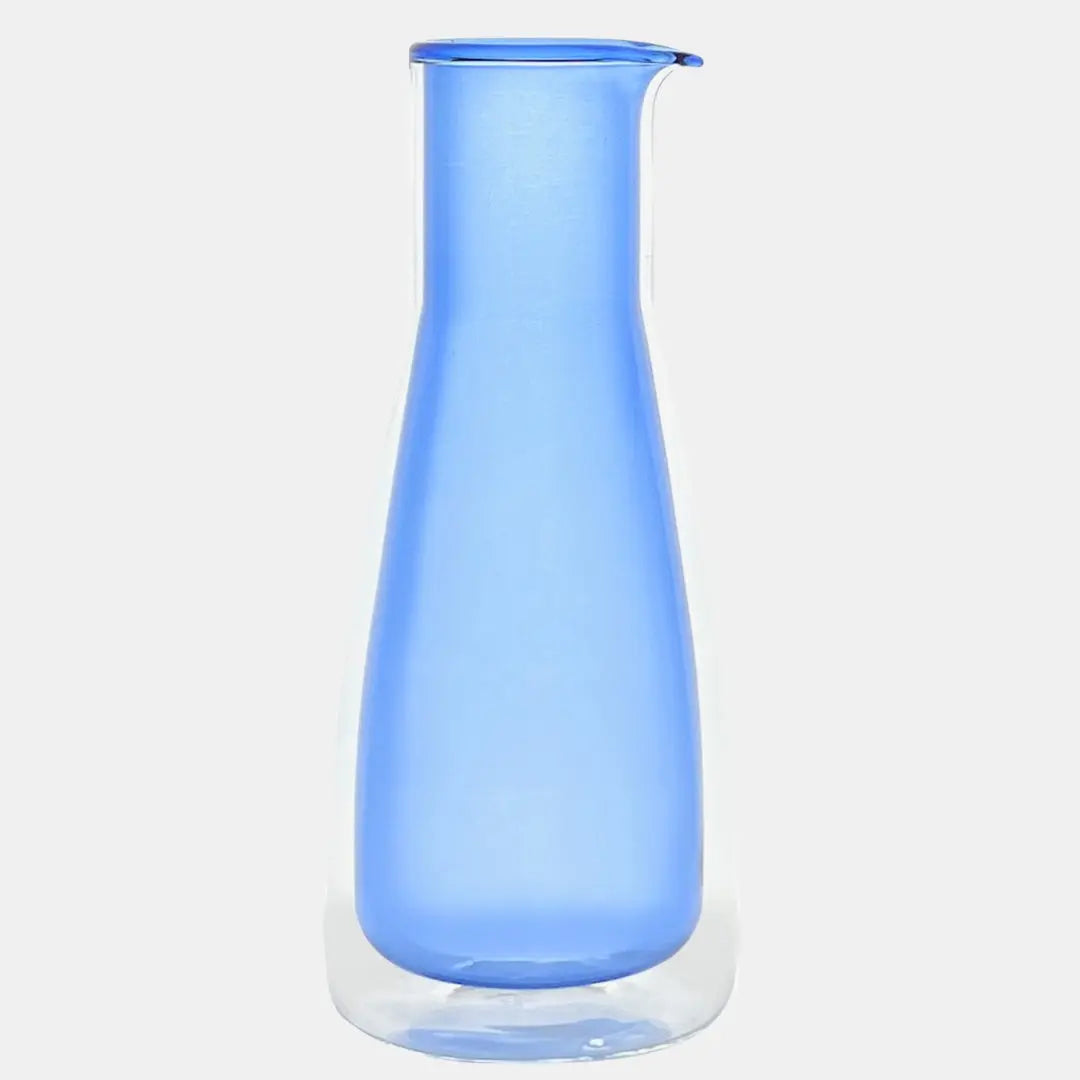 Rocks Carafe Blue – Double-Wall - (1000ml) - Carafe Cloudnola