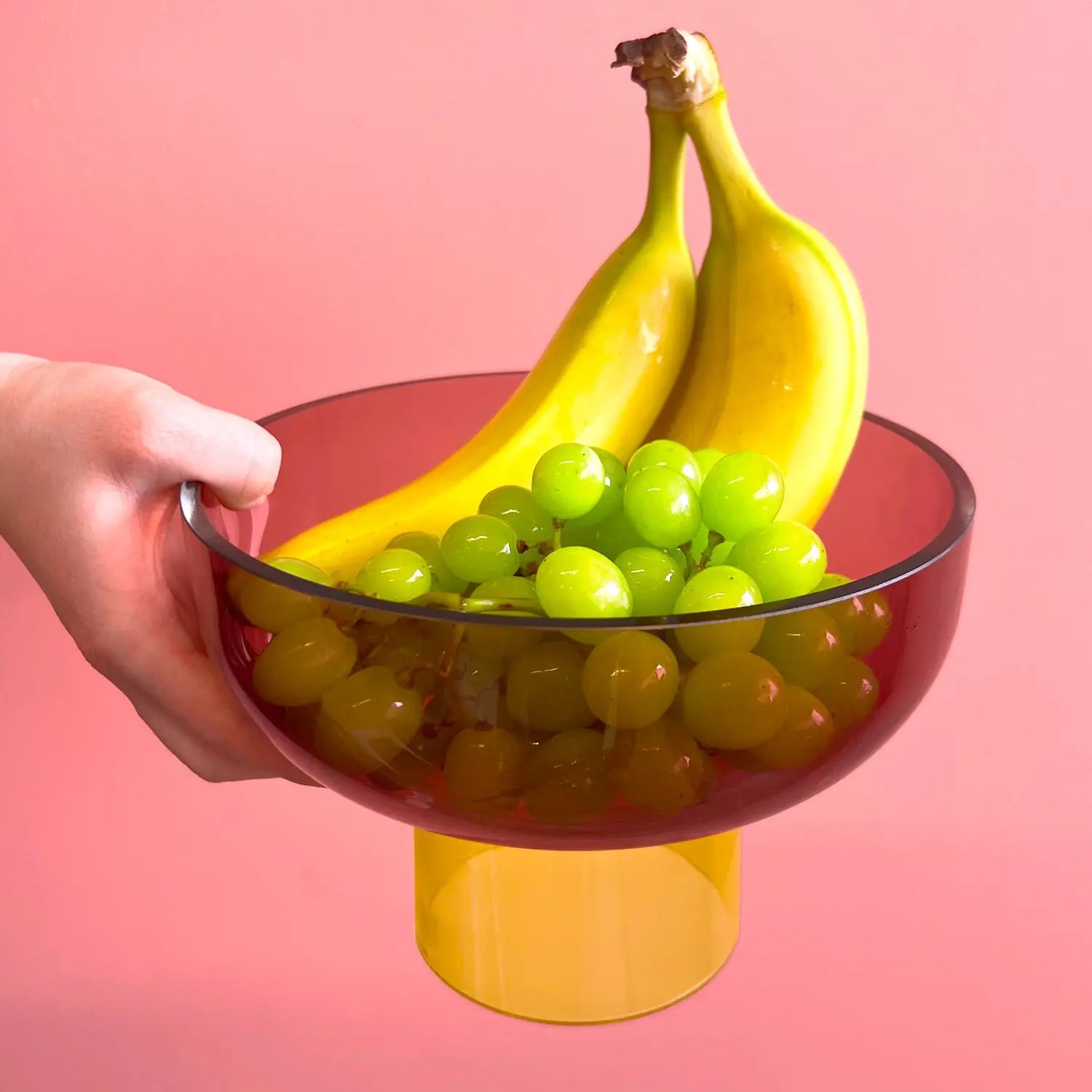 Tip Top Small Pink & Yellow - Bowl Cloudnola