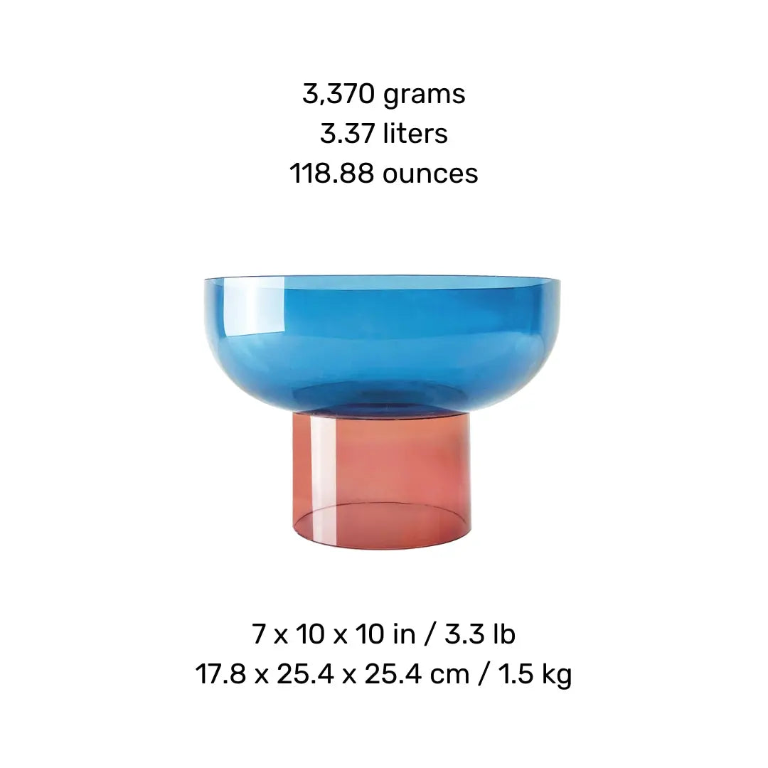 Tip Top XL Blue & Pink - Bowl Cloudnola