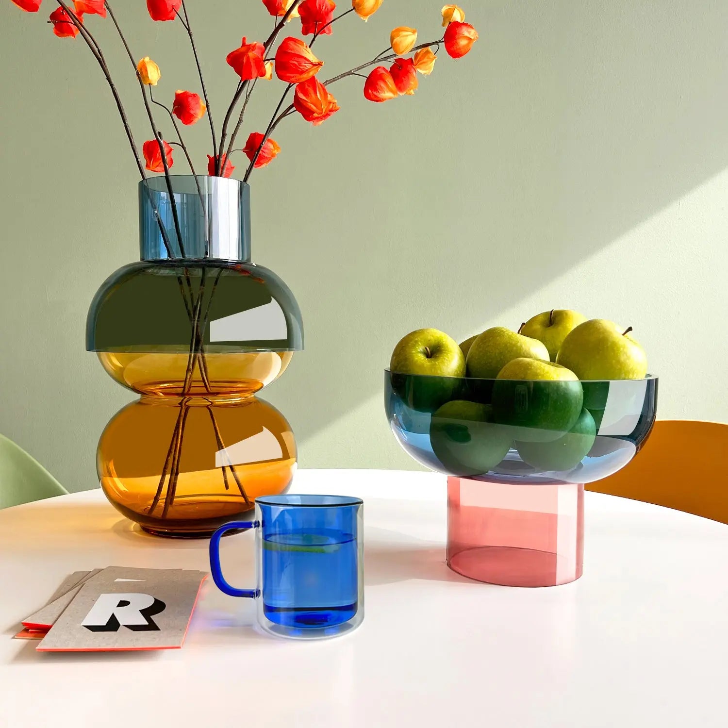 Tip Top XL Blue & Pink - Bowl Cloudnola