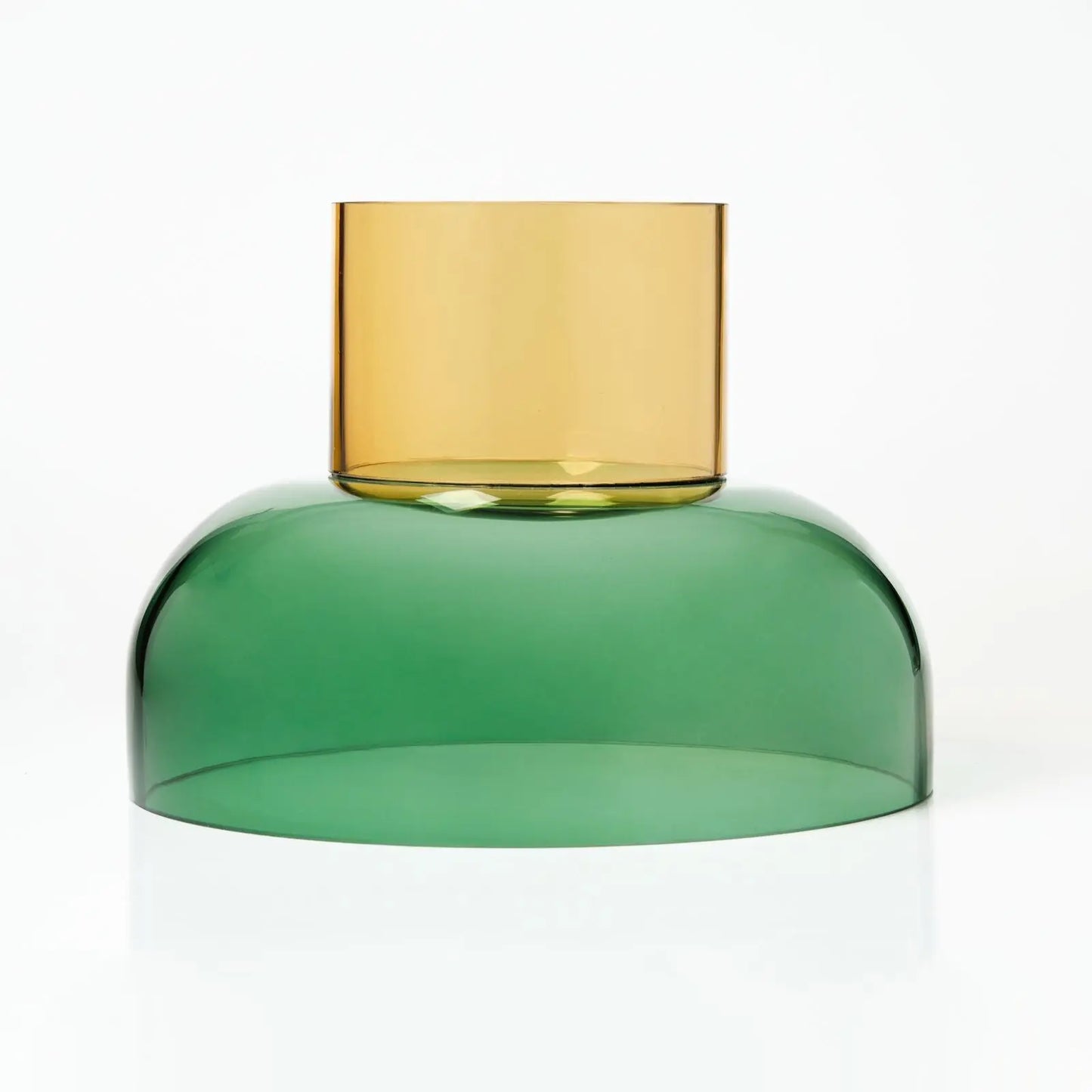 Tip Top XL Green & Yellow – Large Decorative Bowls for Tables | Cloudnola Cloudnola