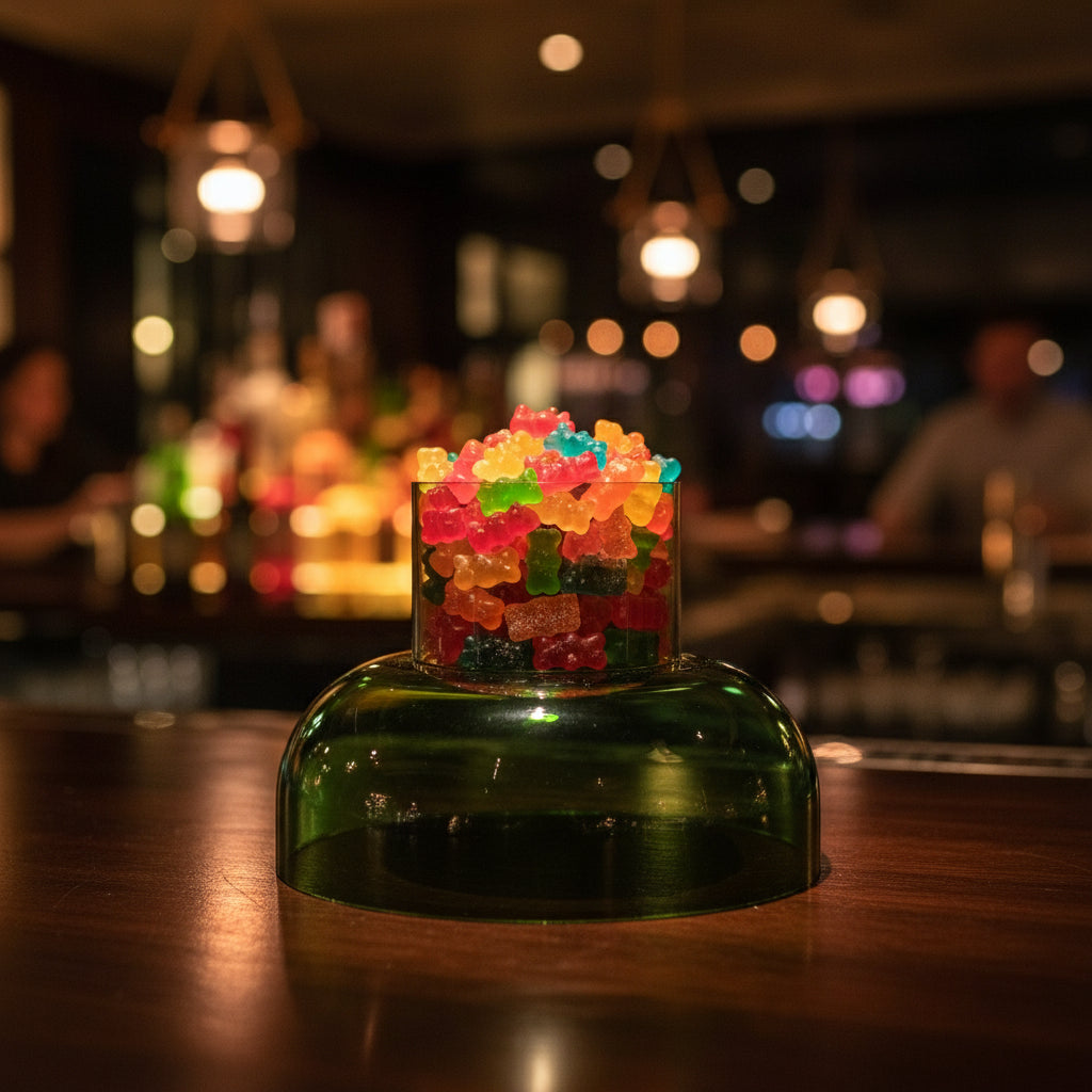 Tip Top XL Green & Yellow – Large Decorative Bowls for Tables | Cloudnola Cloudnola