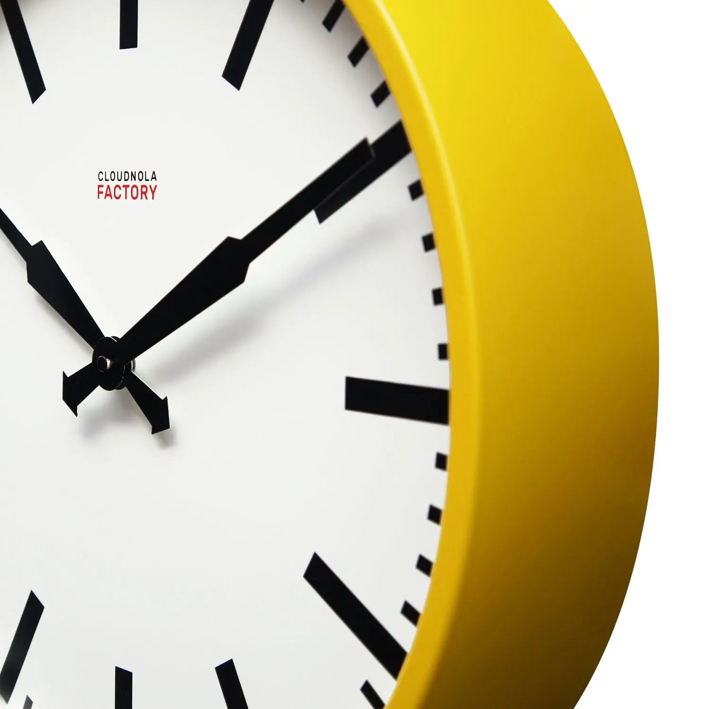 Yellow Station XL - Clock Cloudnola