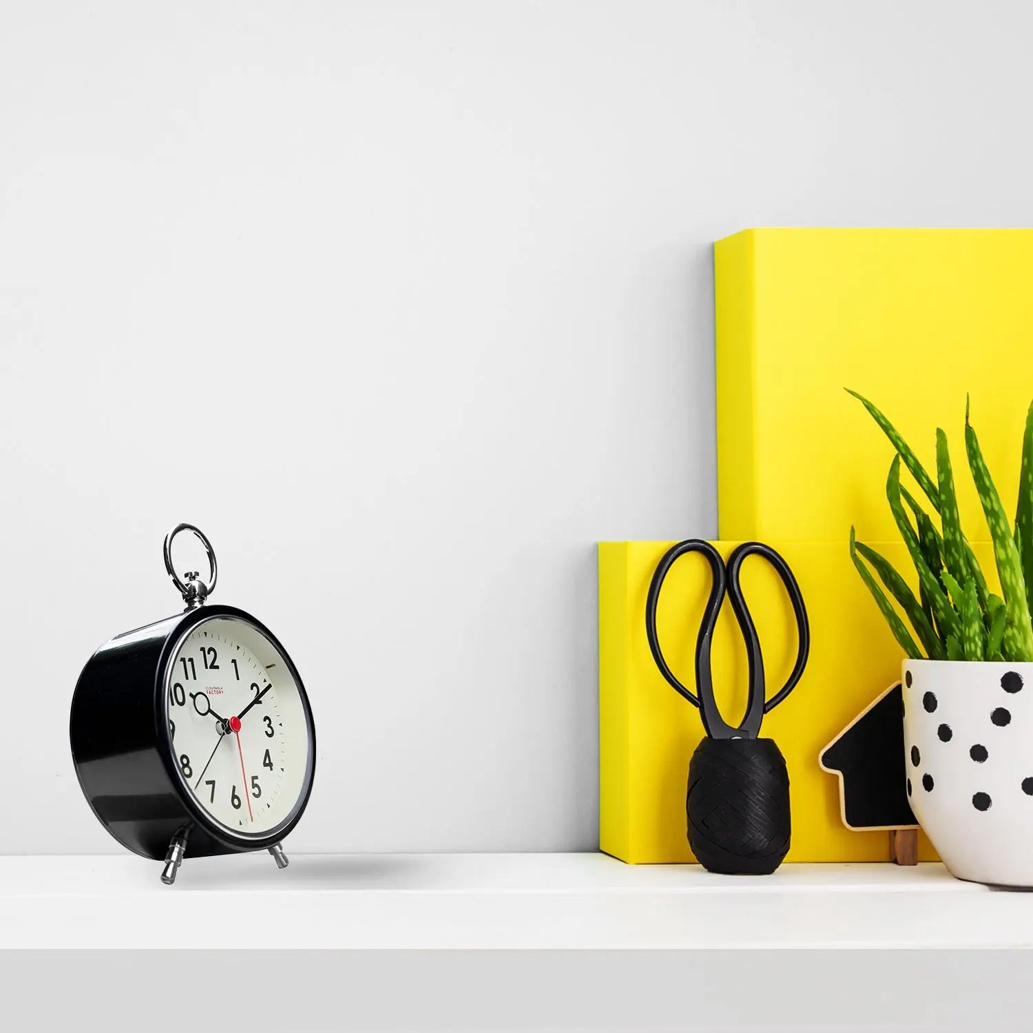 Black - Alarm Clock Cloudnola