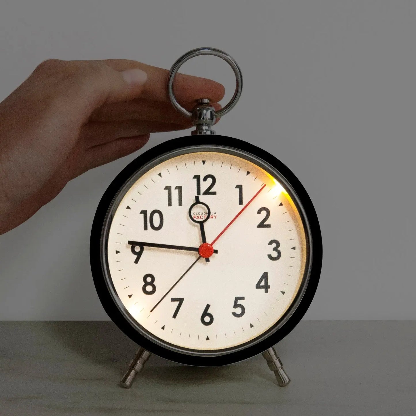 Black - Alarm Clock Cloudnola