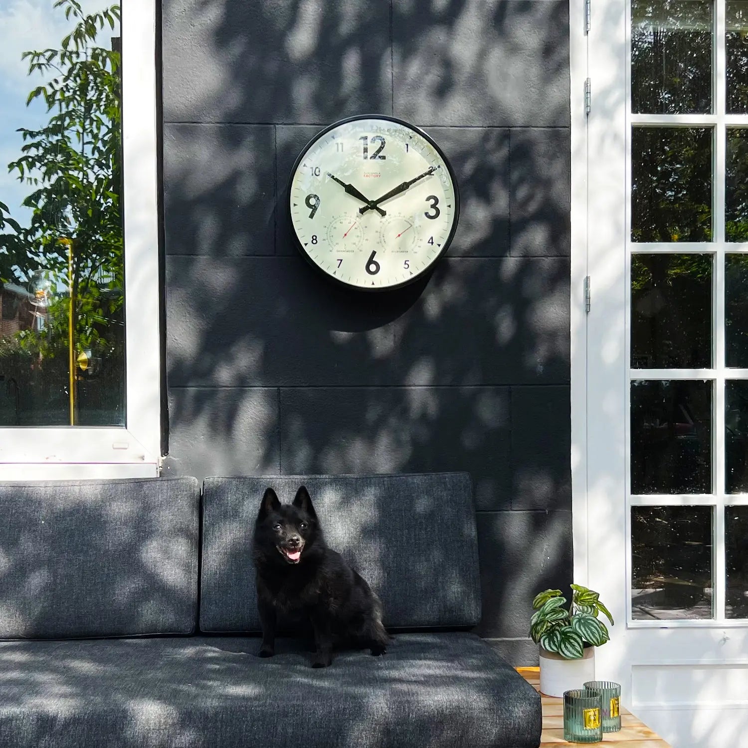 Outdoor XL Black - Clock Cloudnola