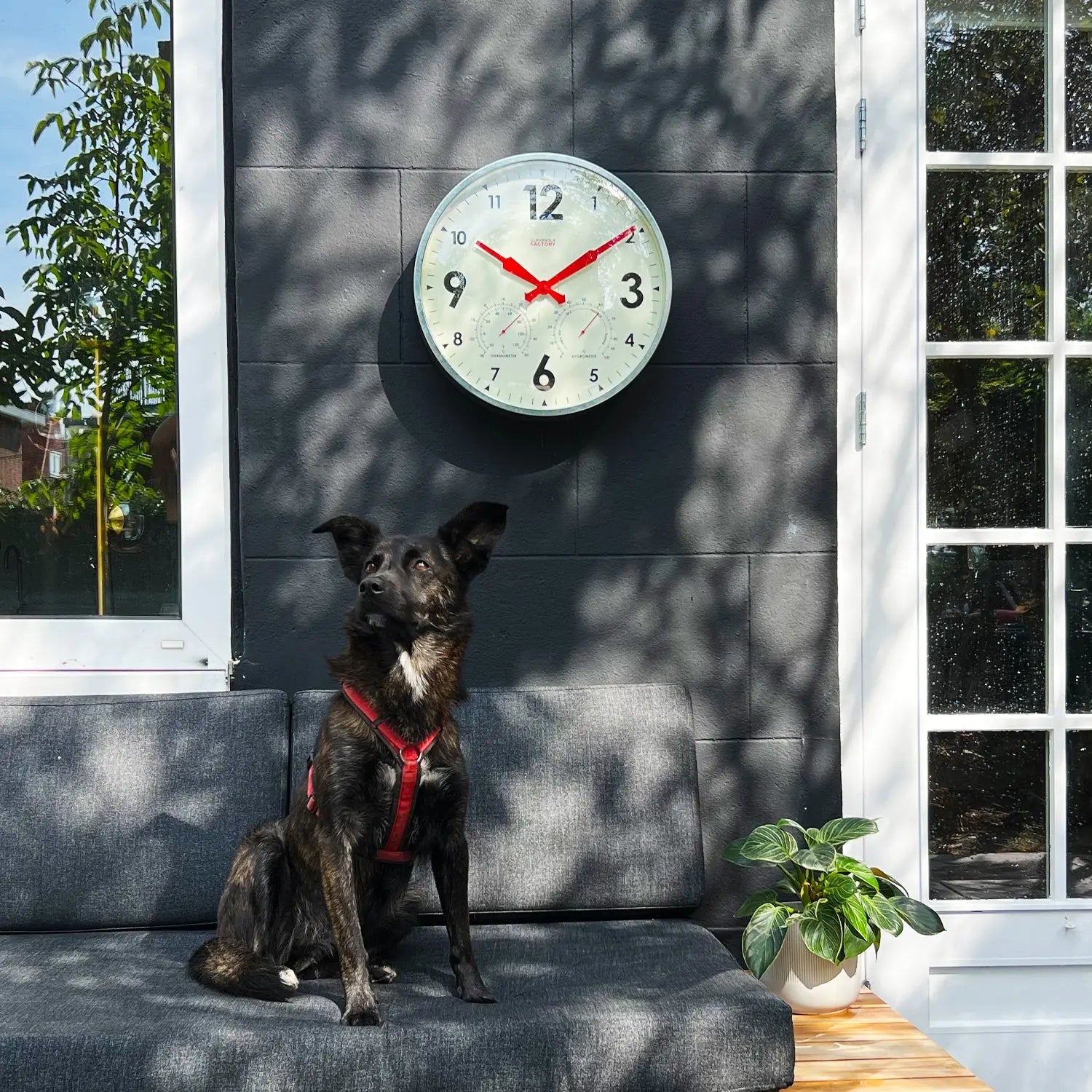 Outdoor XL Zinc - Clock Cloudnola