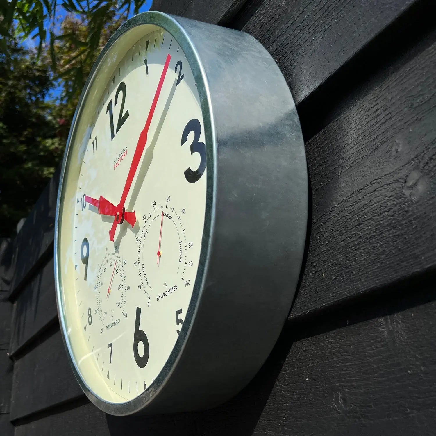 Outdoor XL Zinc - Clock Cloudnola