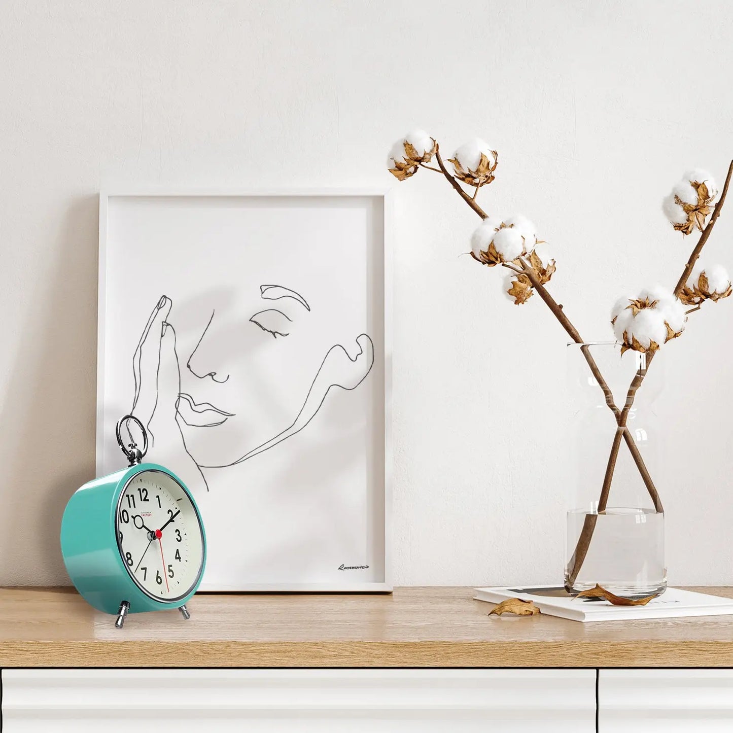 Turquoise - Alarm Clock Cloudnola