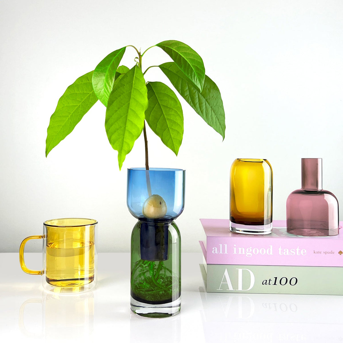 Cloudnola Glass Fusion Flip Vase Set Featured in Essence Magazine's Summer 2026 Home Trends