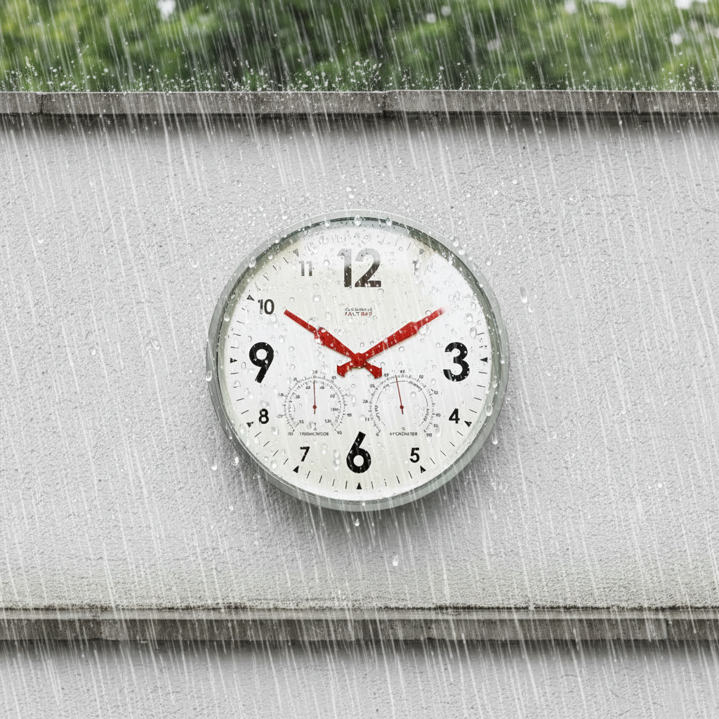 Outdoor Clock with Thermometer: What to Look For