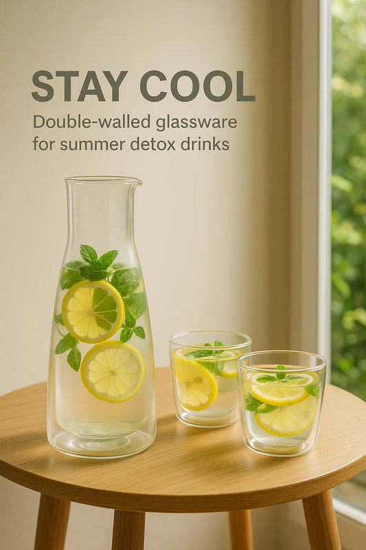 Stay-Cool-Double-Walled-Glassware-for-Summer-Detox-Drinks Cloudnola