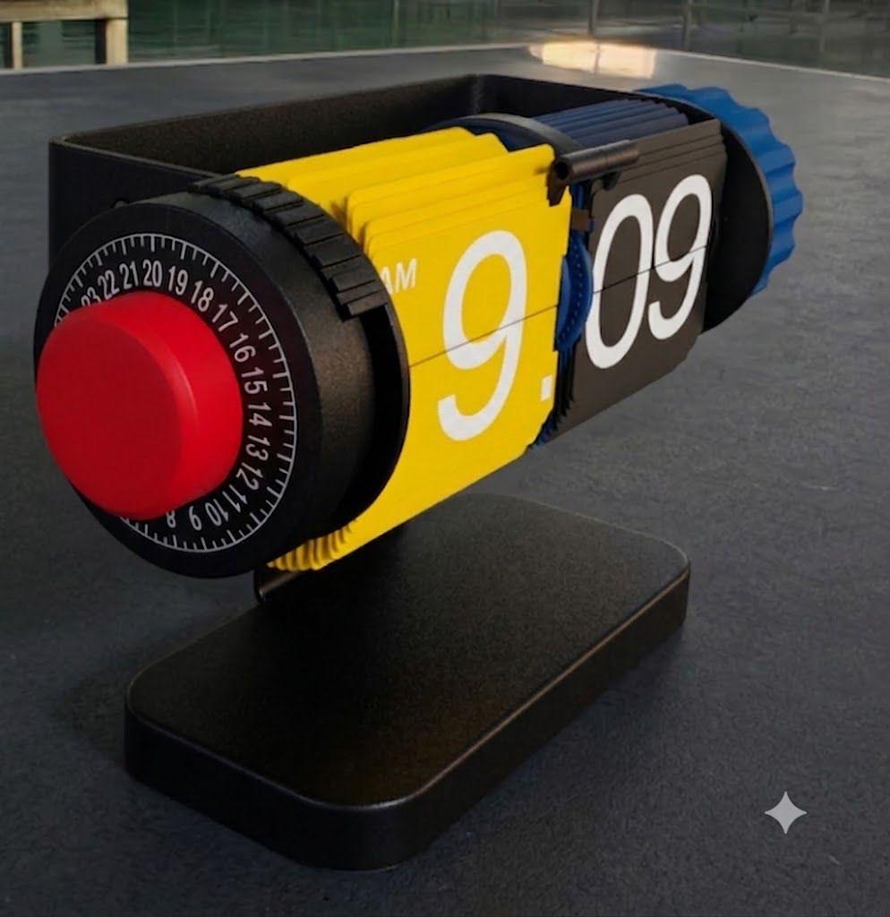 Flip Clock – Modern Split-Flap Clocks for Desk & Wall | Cloudnola