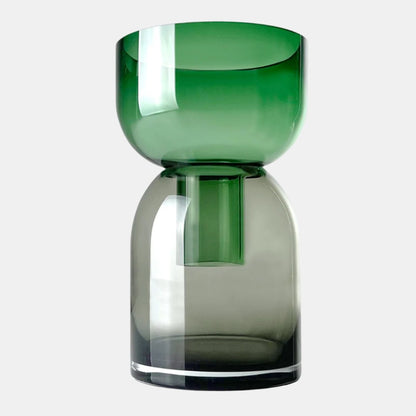 Flip Med Green & Gray - Vase -  Vases - Cloudnola 