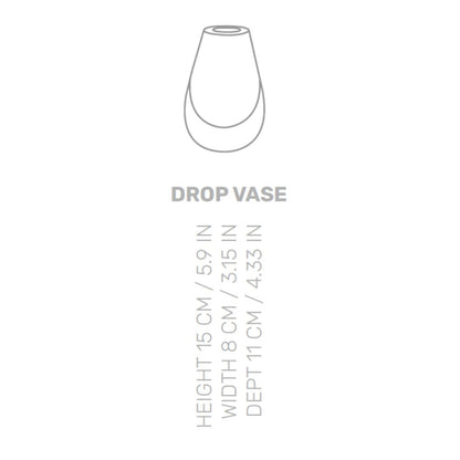 Drop Red - Vase