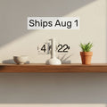Modern Desk Flip Clock