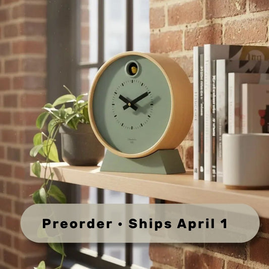 Preorder - Dot Sage Cuckoo Clock